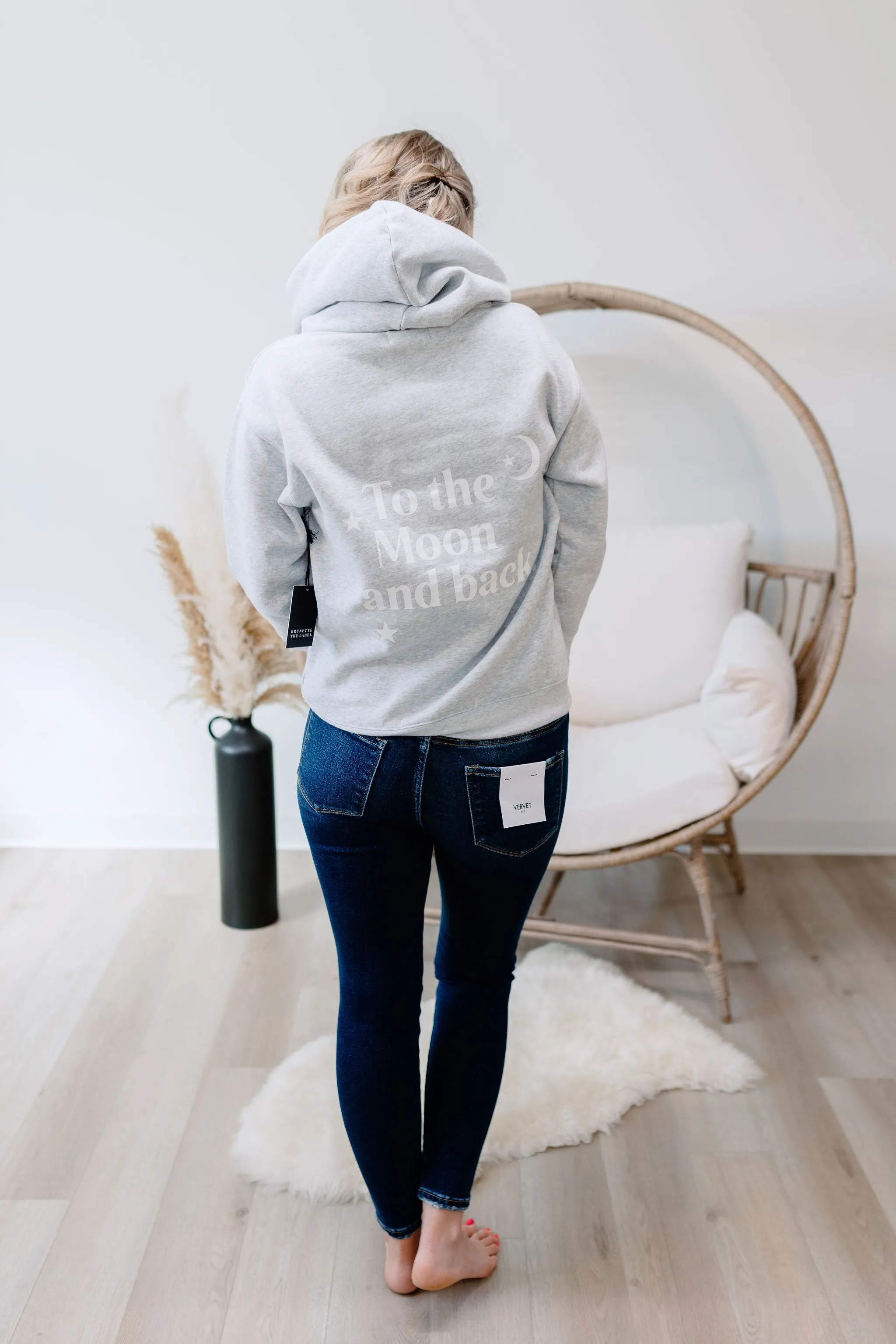 ~ Brunette ~ To the Moon & Back Hoodie