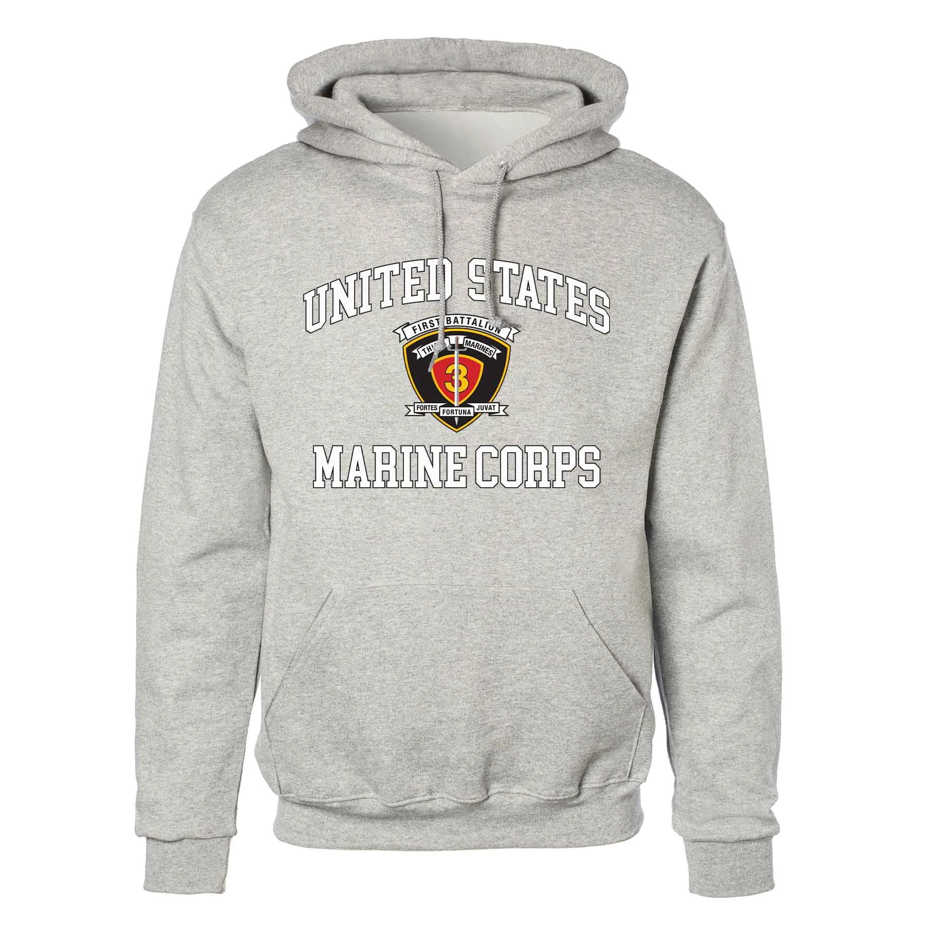 1st Battalion 3rd Marines USMC Hoodie