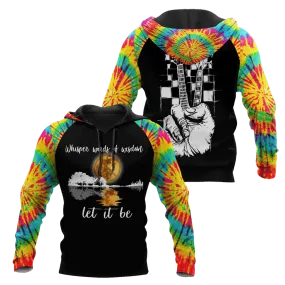 3D All Over Print Hoodie For Hippie Men And Women, Whisper Words Of Wisdom Hippie Hoodies