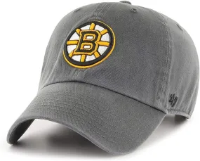 47 Boston Bruins Clean Up Strapback Adjustable Baseball Cap