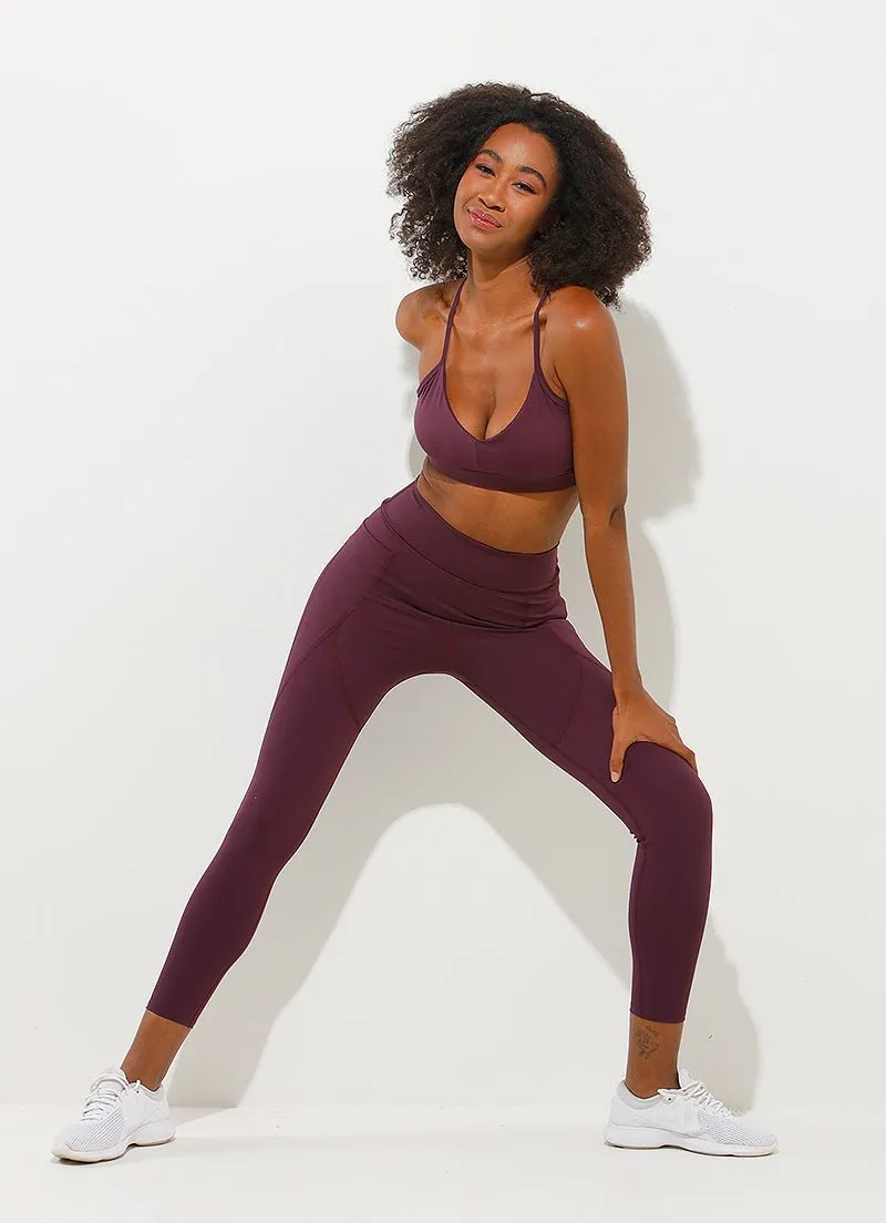 Adapt Leggings (Cabernet)