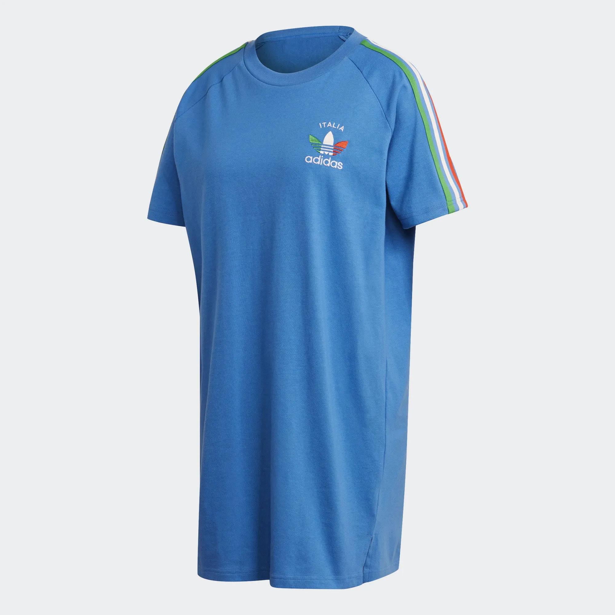 Adidas Originals Womens Italy Graphic Tee Dress - Stylish Casual Wear | GP1910