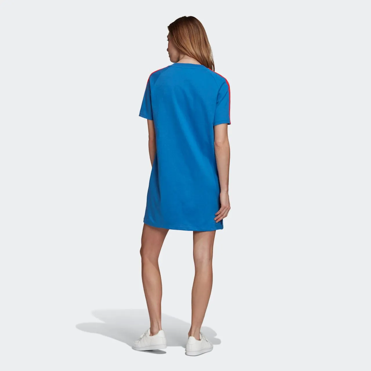 Adidas Originals Womens Italy Graphic Tee Dress - Stylish Casual Wear | GP1910