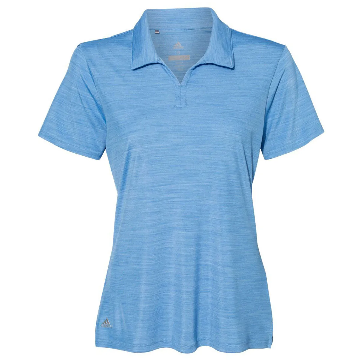 adidas Women's Lucky Blue Melange Sport Polo