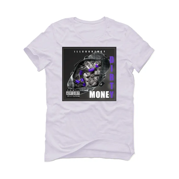 AIR JORDAN 3 "DARK IRIS" White T-Shirt (DIRTY MO)