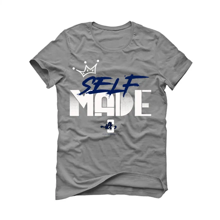 Air Jordan 6 "Georgetown" Grey T-Shirt (Self Made)