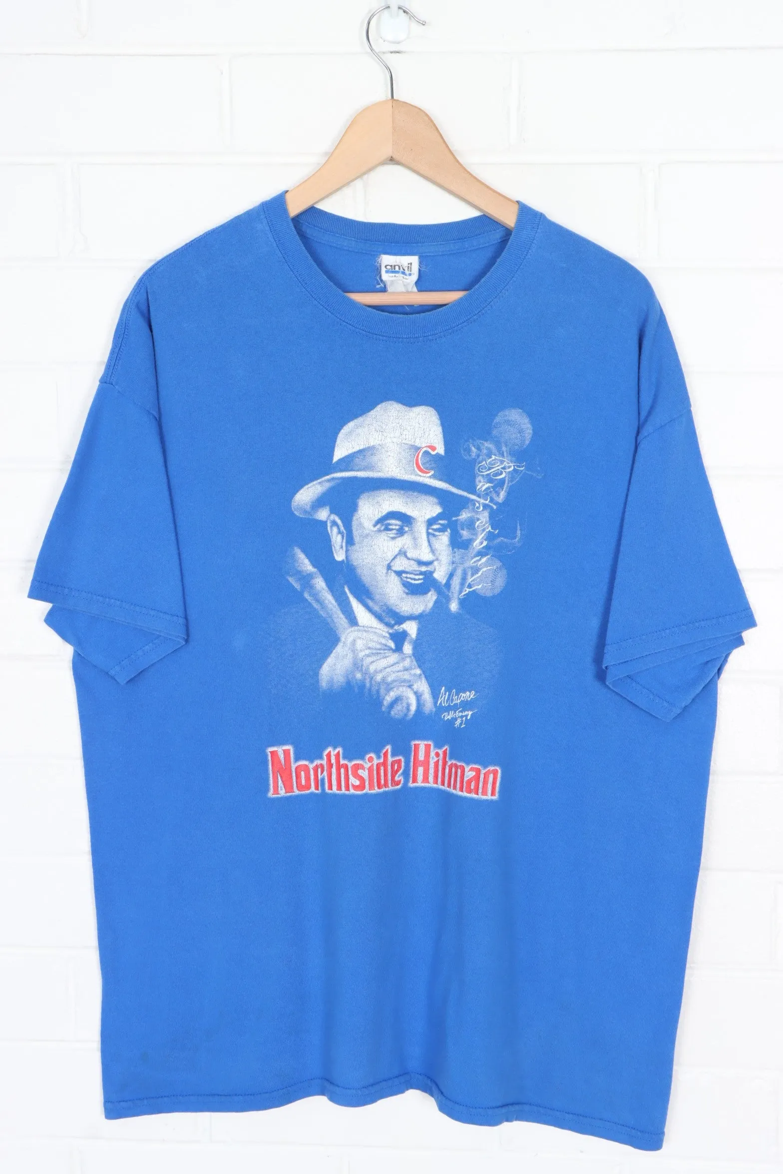 Al Capone Chicago Cubs "Northside Hitman" T-Shirt (XL)