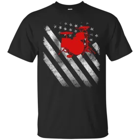 America Flag Drum shirt/hoodie/tank top