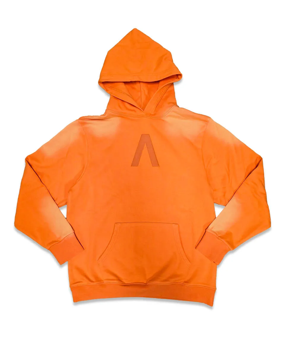 AOLOGNE STAND ALONE WASH HOODIE (ORANGE)