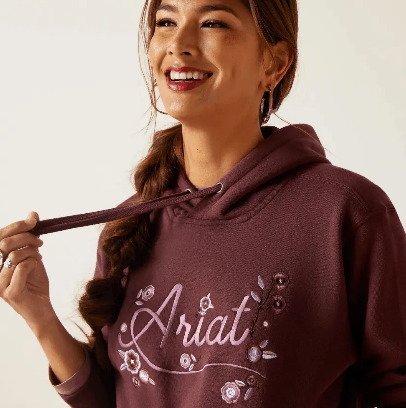 Ariat Women's Clove Brown Stories Hoodie 10047184