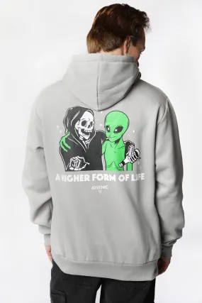 Arsenic Mens Alien Hoodie