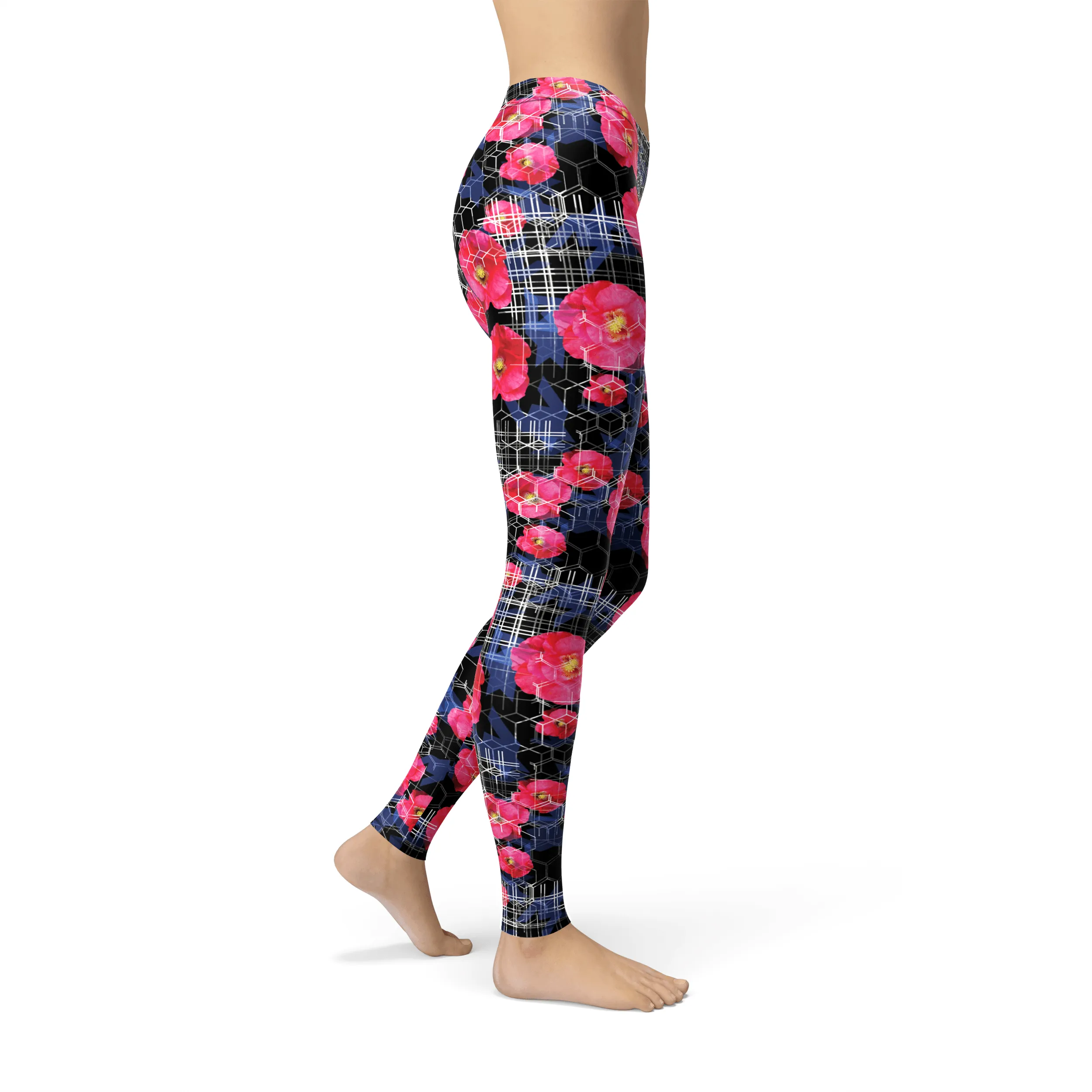 Avery Digital Flowers Leggings