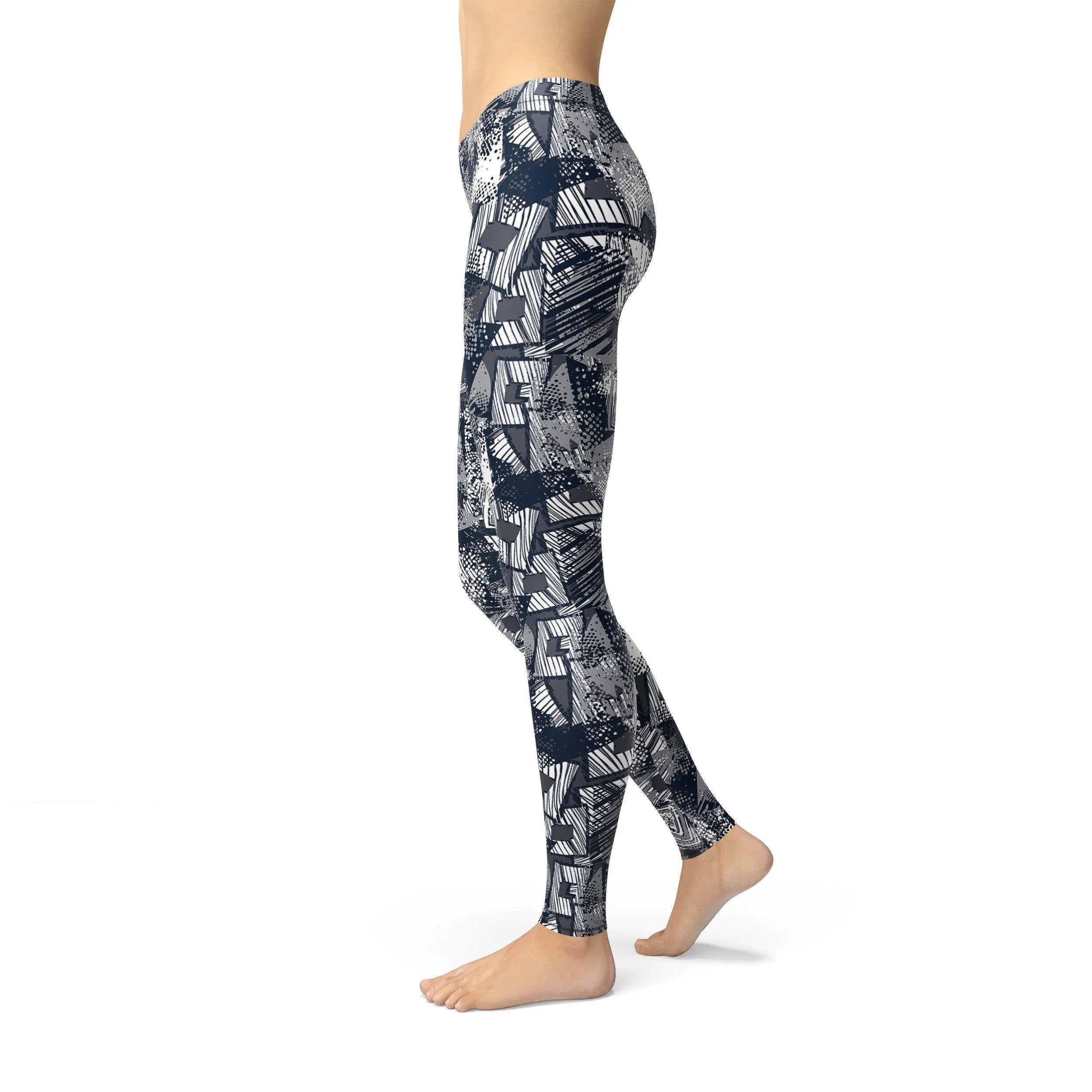 Avery Spiral Squares Leggings