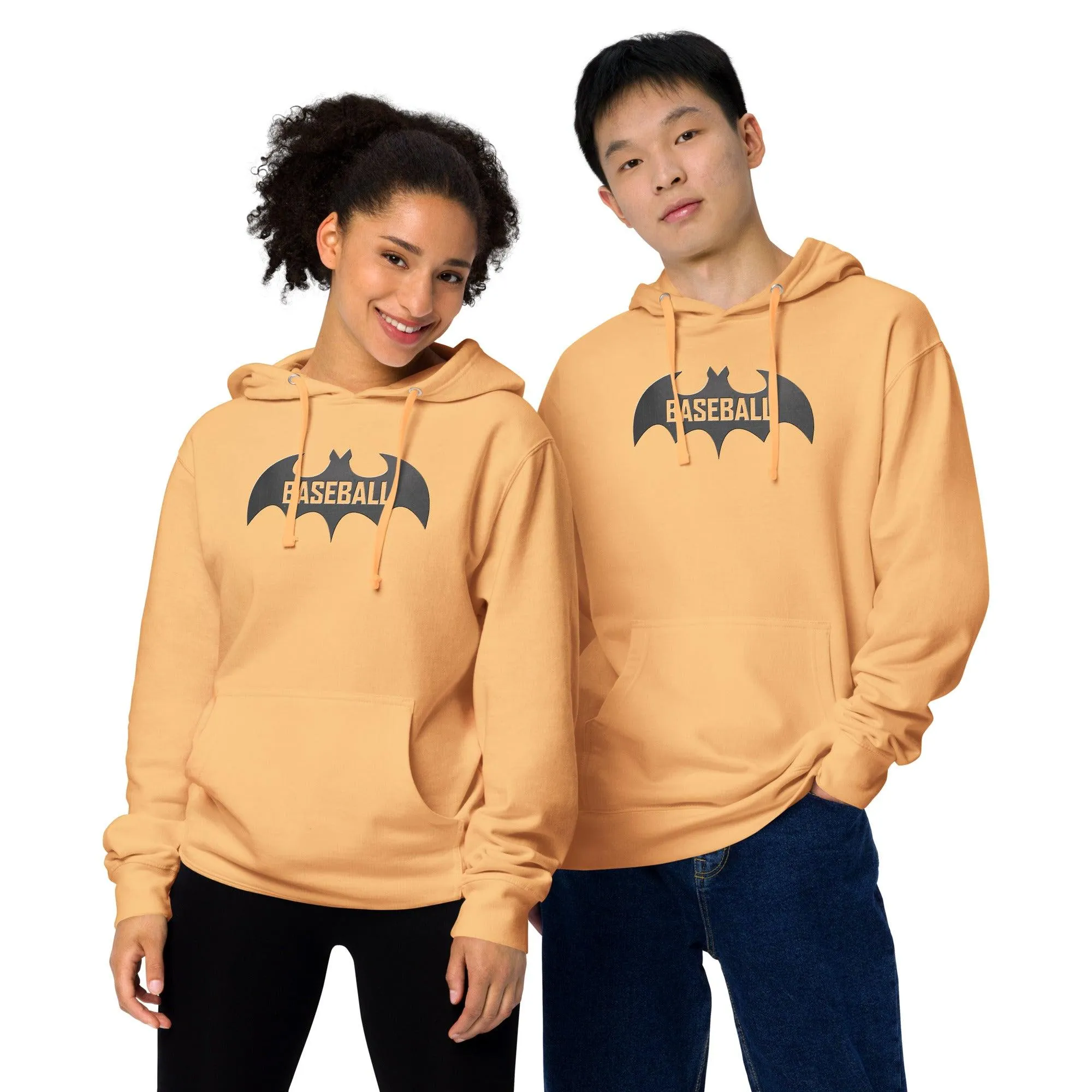 Baseball Bat Unisex midweight hoodie