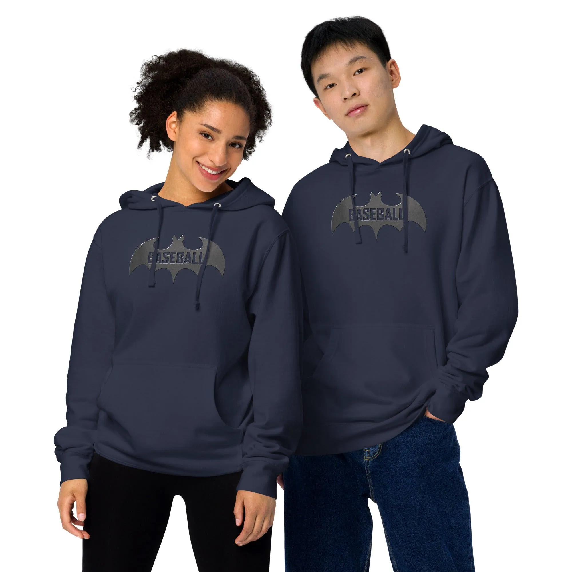 Baseball Bat Unisex midweight hoodie