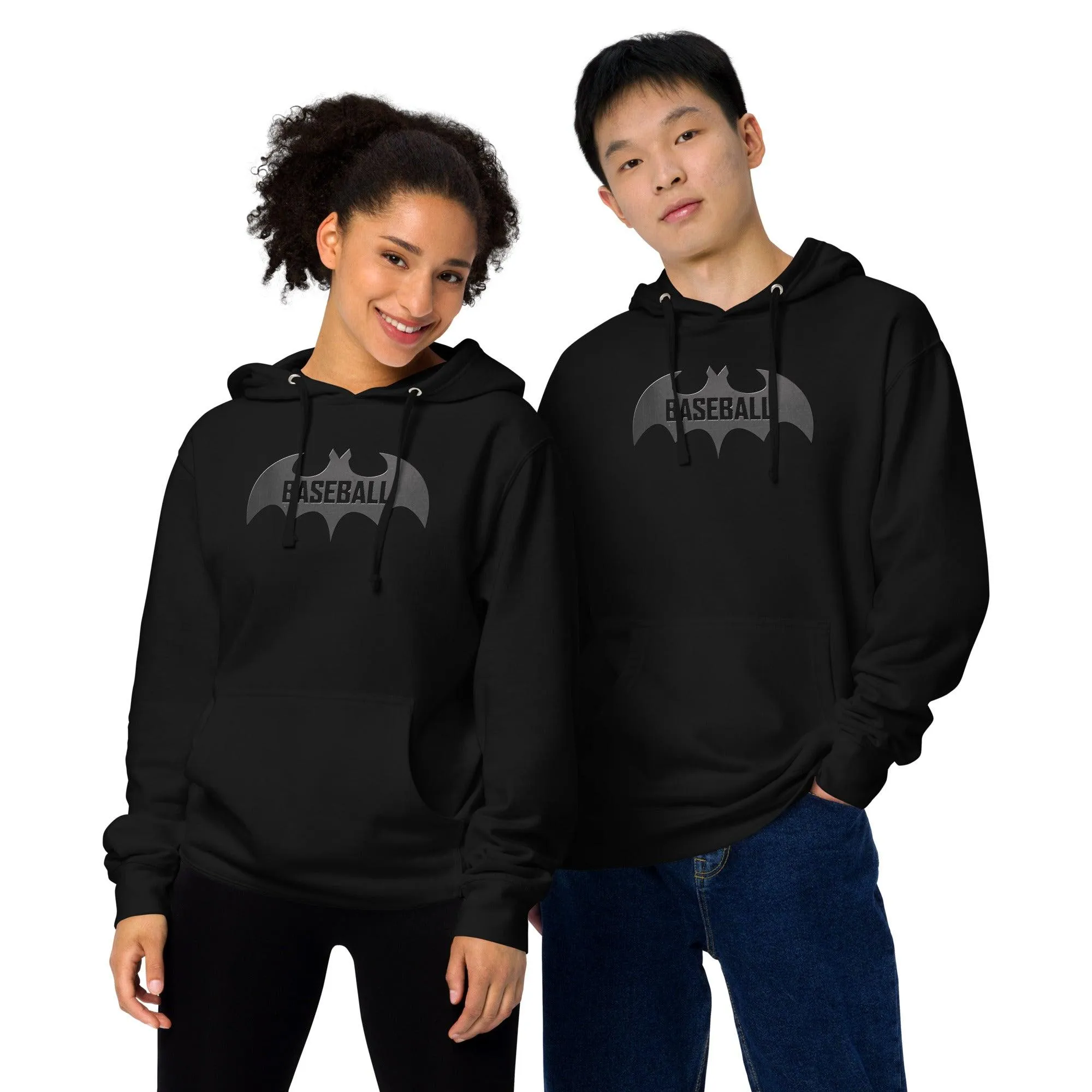 Baseball Bat Unisex midweight hoodie