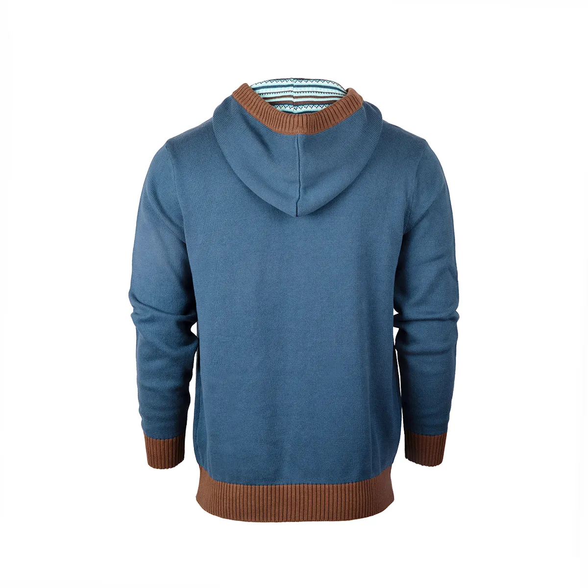 Stylish Chetney Pock OPea Pullover Knit Hoodie from the Bells Hells Collection