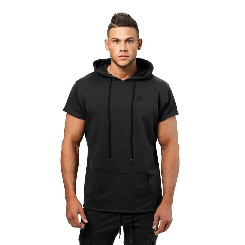 Better Bodies Bronx T-Shirt Hoodie - Black