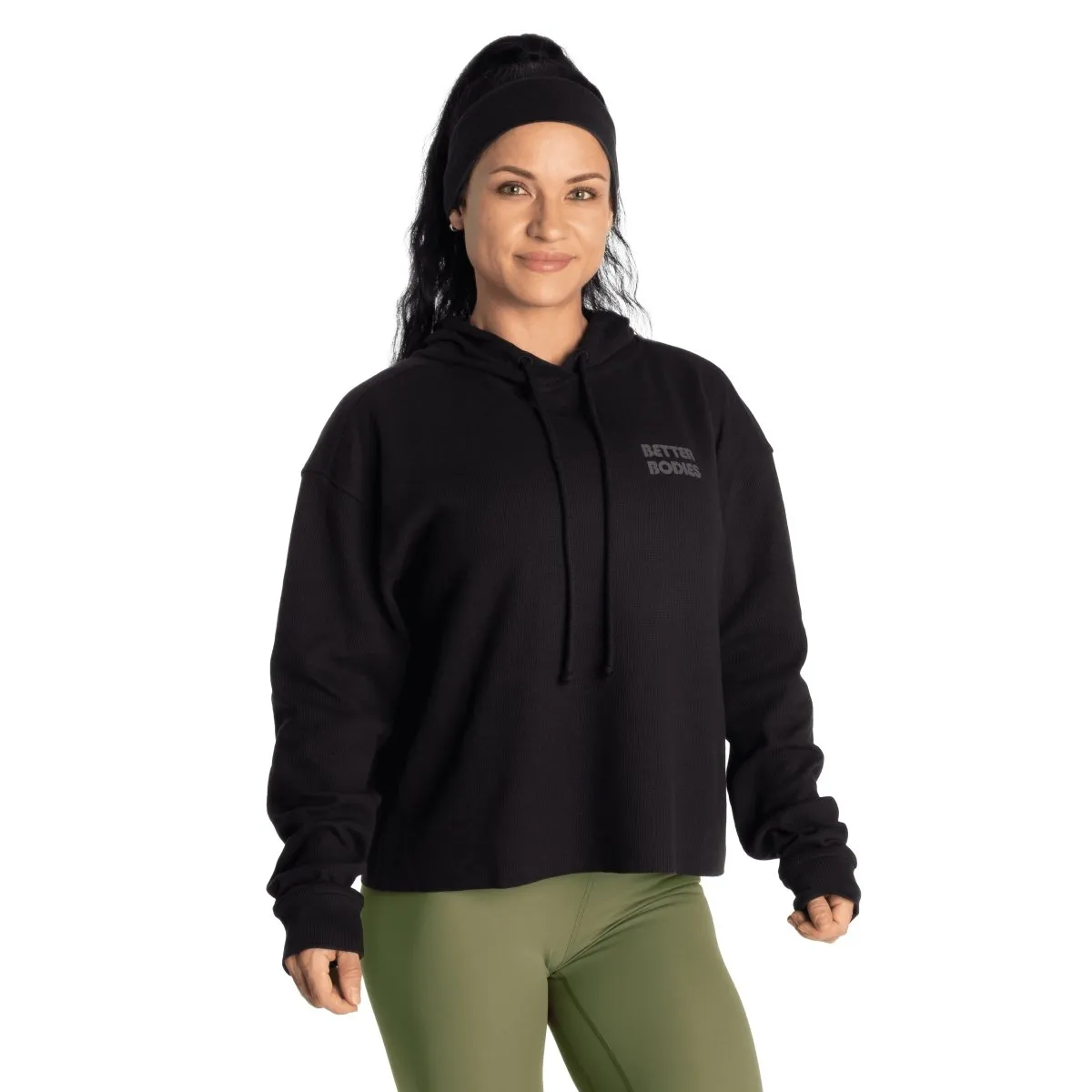 Better Bodies Empowered Thermal Sweater - Black