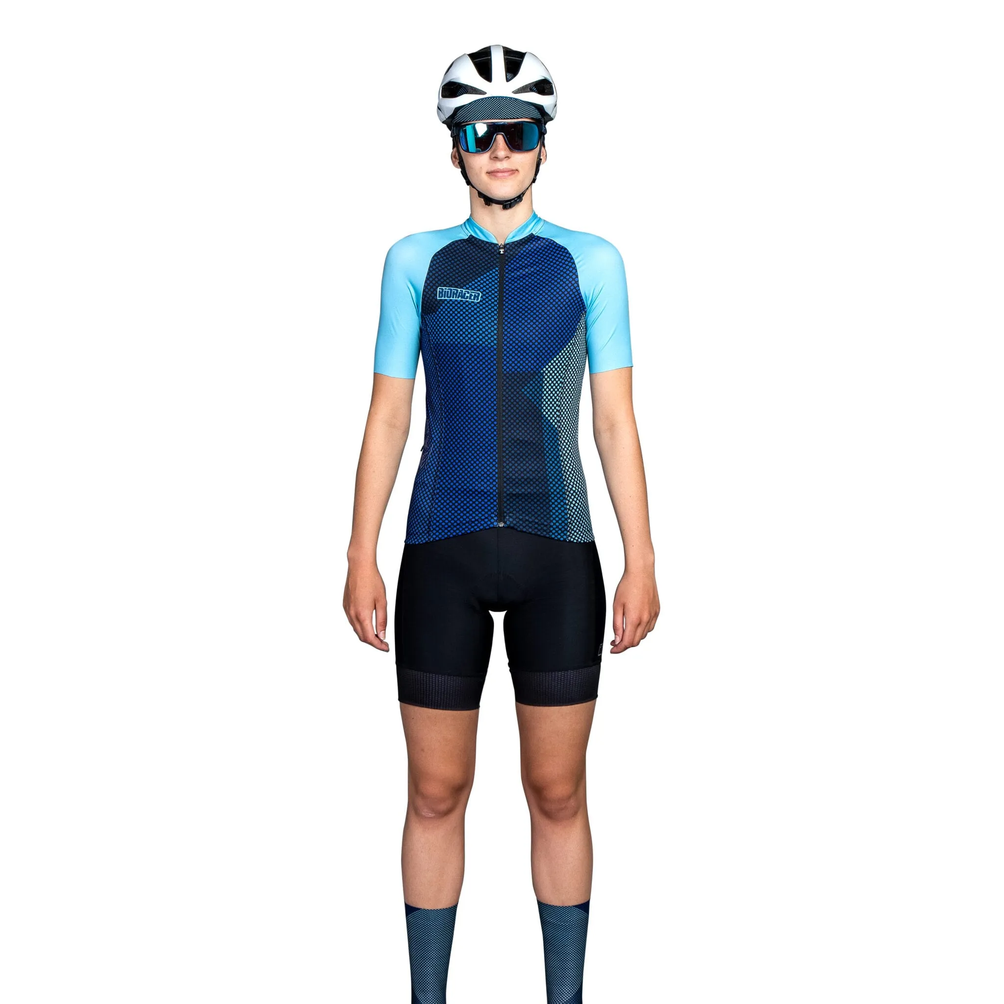 Bioracer Women's Vesper Jersey - Blue Blitzz