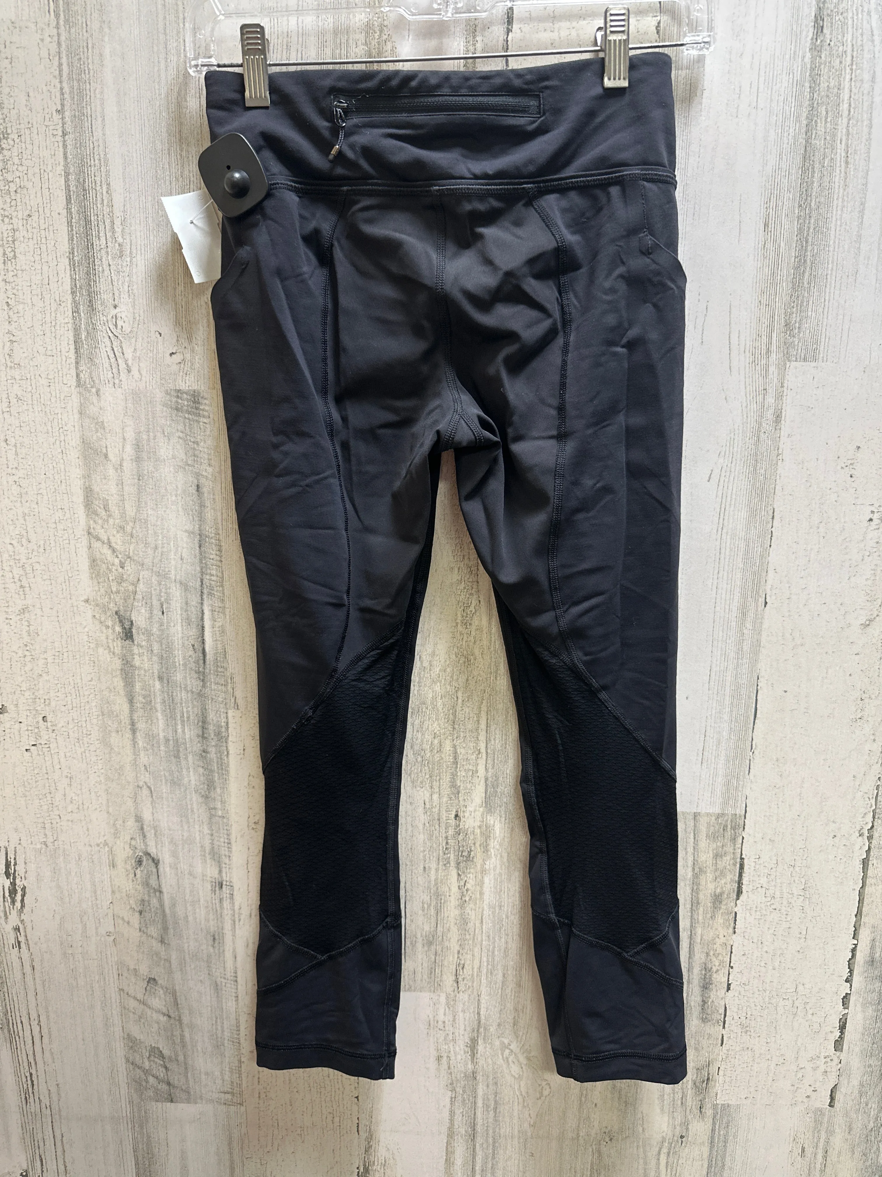 Black Athletic Leggings Capris Lululemon, Size 4