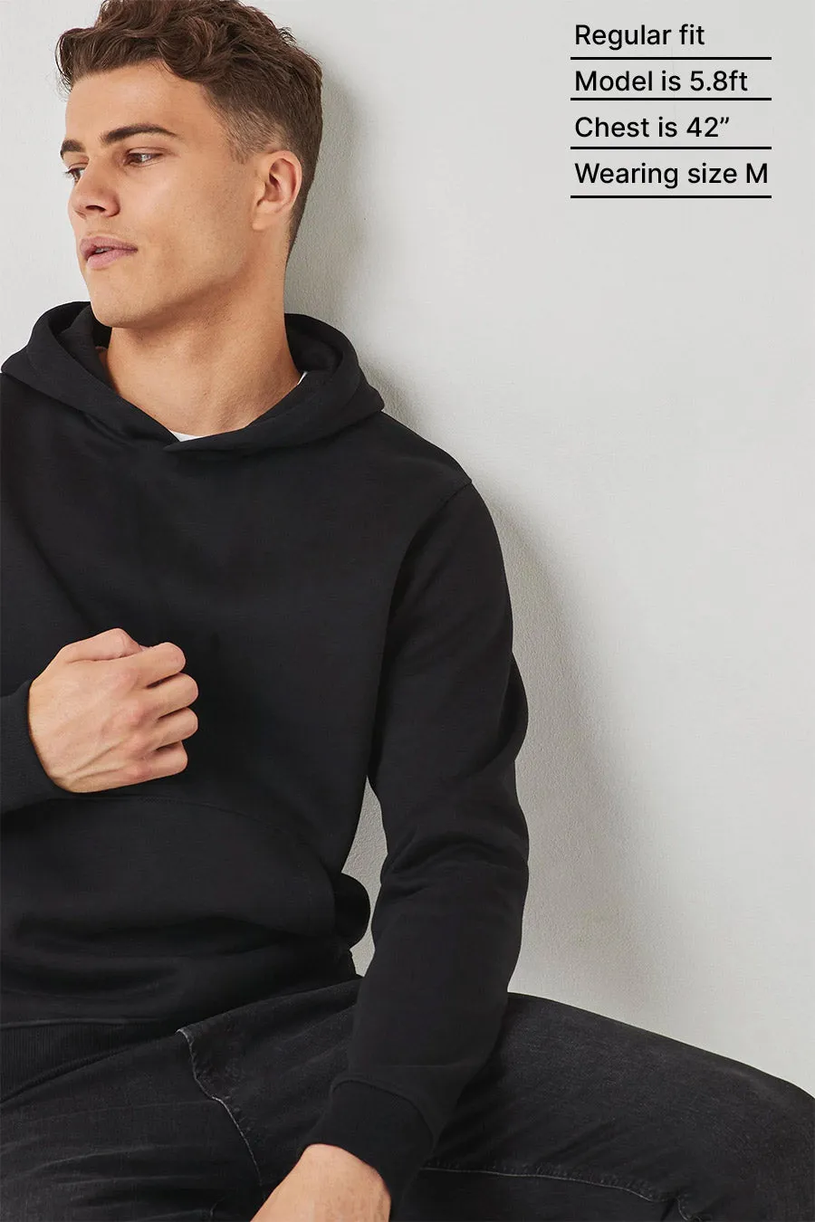 Black - Fleece Hoodie