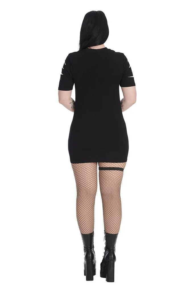 Black Toxic Tears Dress