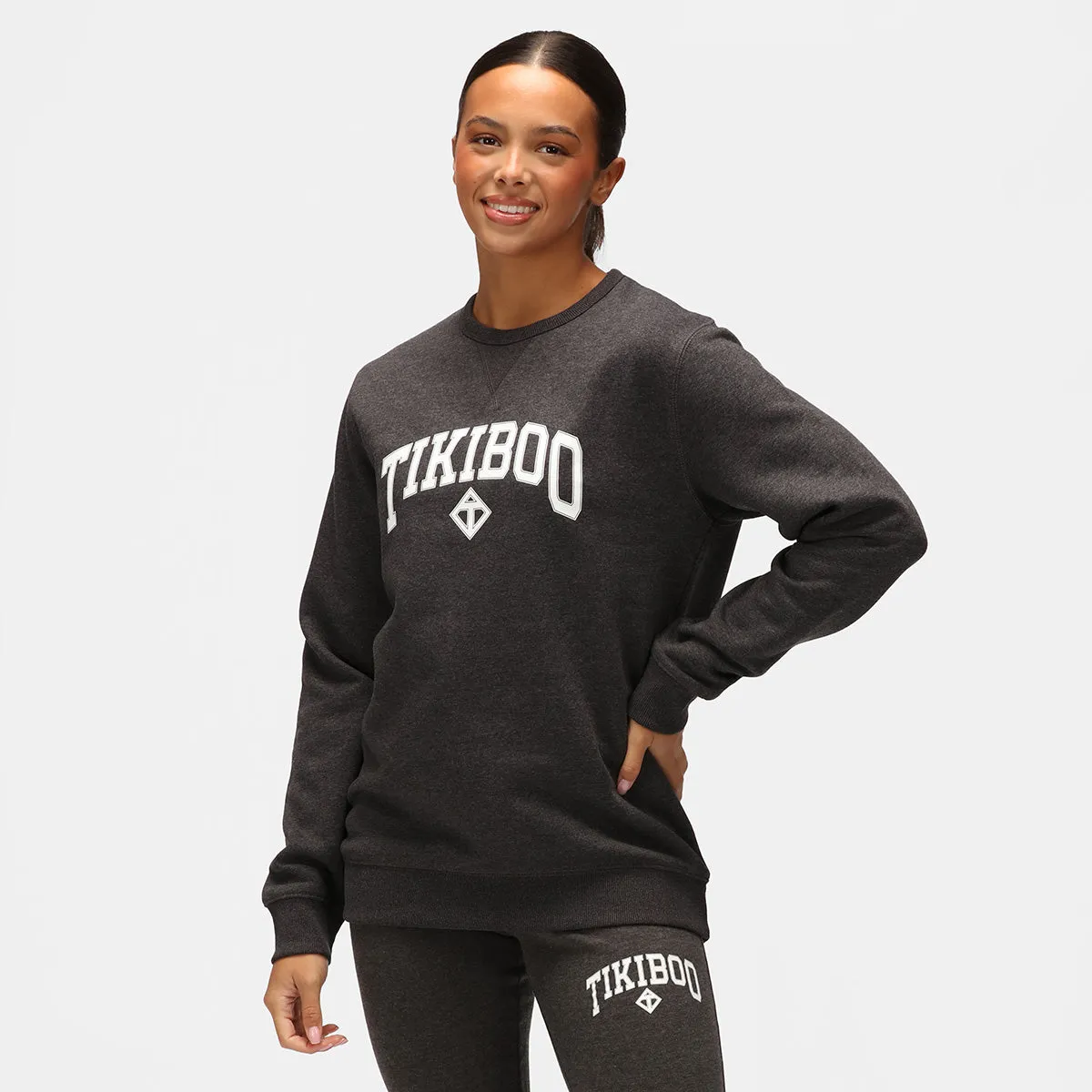 Charcoal Athleisure Sweatshirt