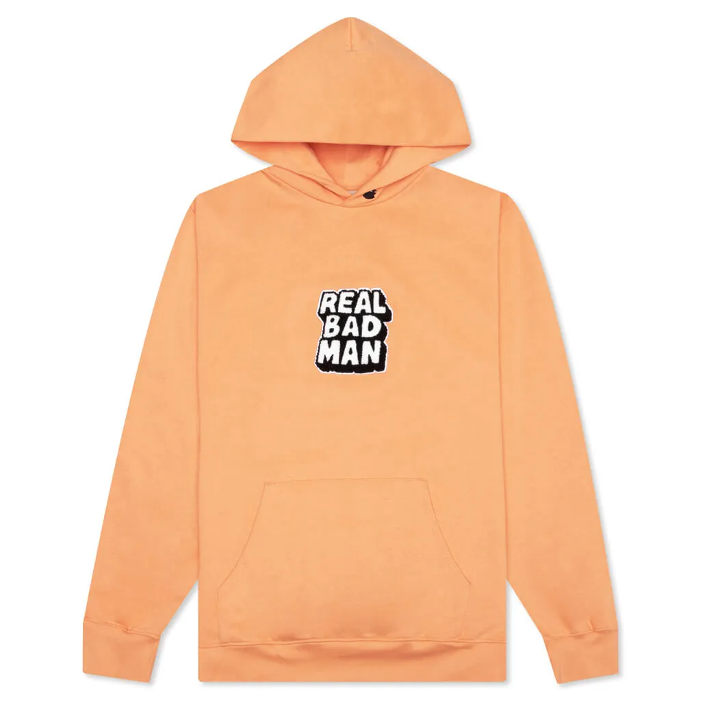 Chenile Hoodie - Orange Bang