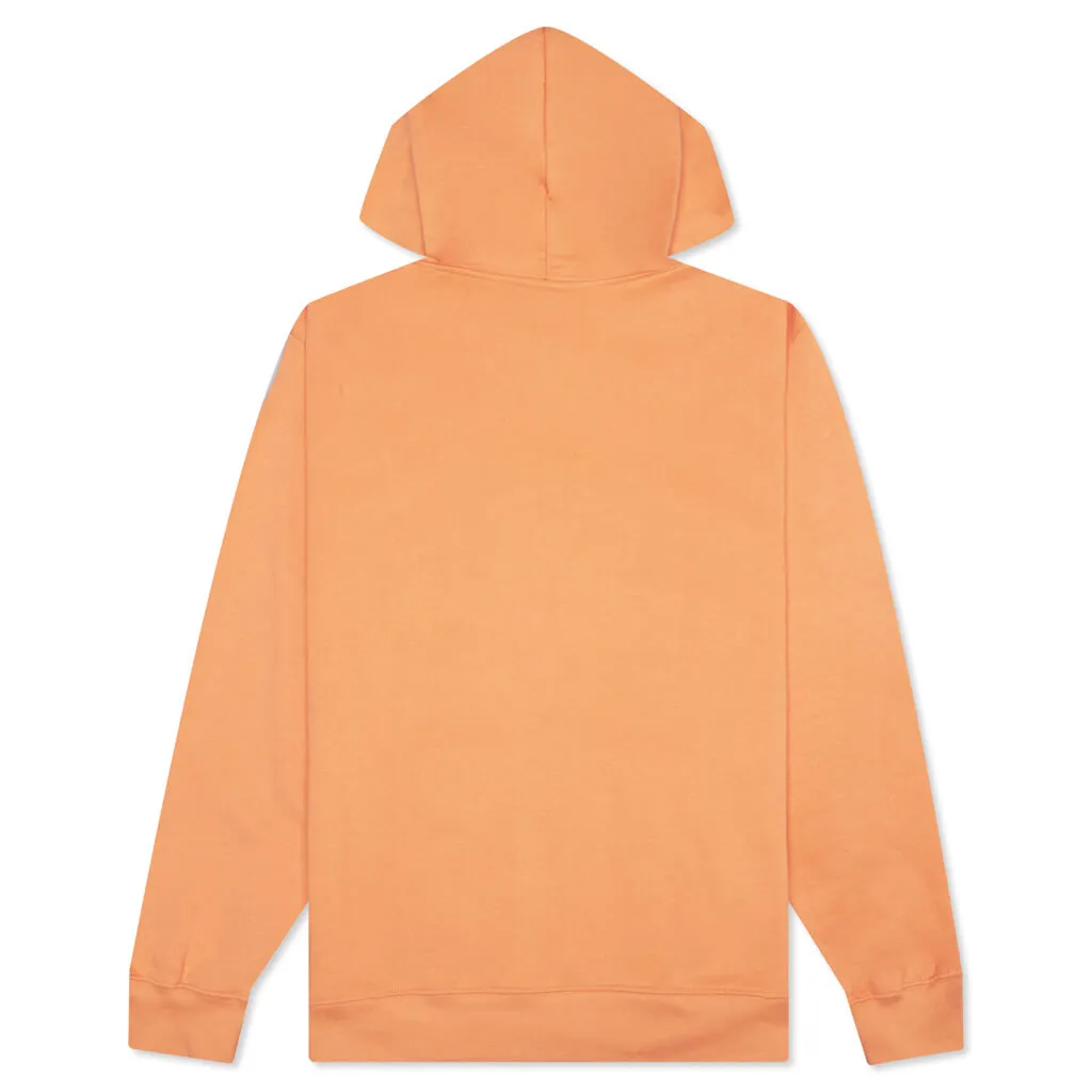 Chenile Hoodie - Orange Bang