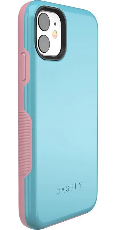 Cotton Candy Electric Blue on Pink | Ultra-Protective Bold Case