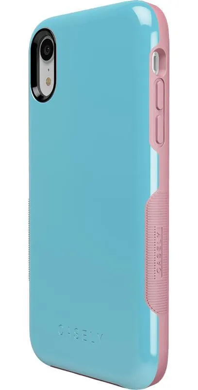 Cotton Candy Electric Blue on Pink | Ultra-Protective Bold Case