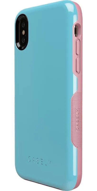 Cotton Candy Electric Blue on Pink | Ultra-Protective Bold Case