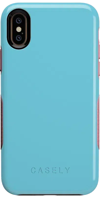 Cotton Candy Electric Blue on Pink | Ultra-Protective Bold Case