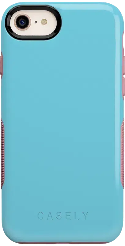 Cotton Candy Electric Blue on Pink | Ultra-Protective Bold Case