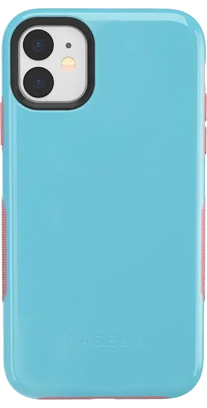 Cotton Candy Electric Blue on Pink | Ultra-Protective Bold Case