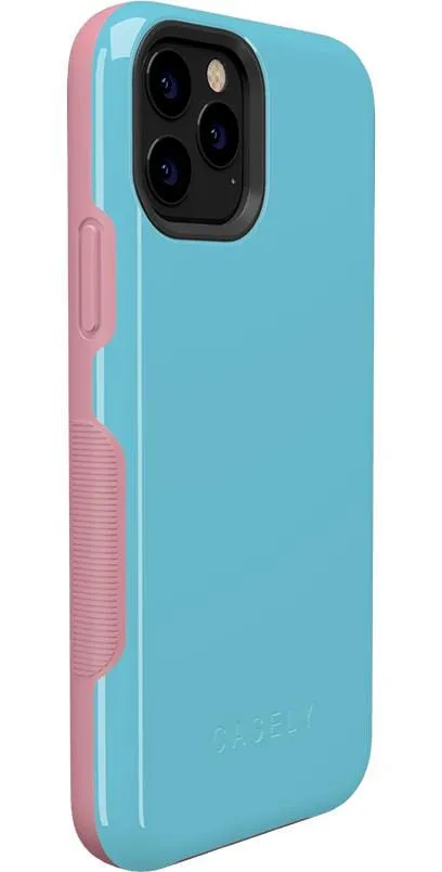 Cotton Candy Electric Blue on Pink | Ultra-Protective Bold Case