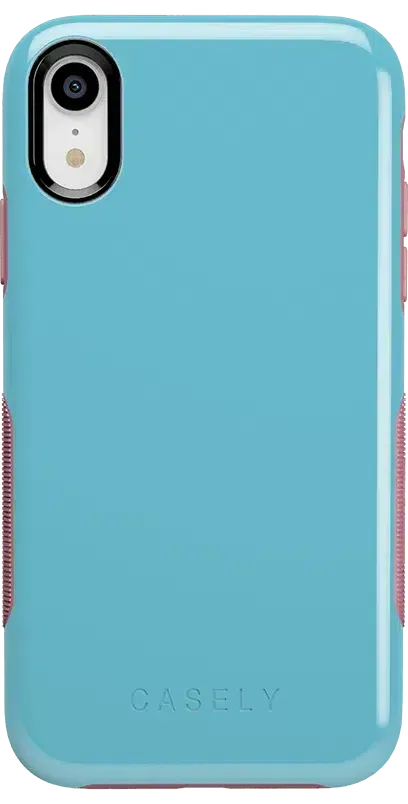 Cotton Candy Electric Blue on Pink | Ultra-Protective Bold Case