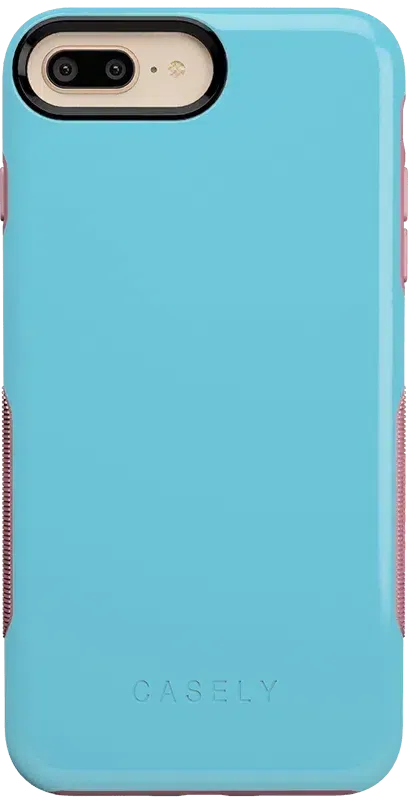 Cotton Candy Electric Blue on Pink | Ultra-Protective Bold Case