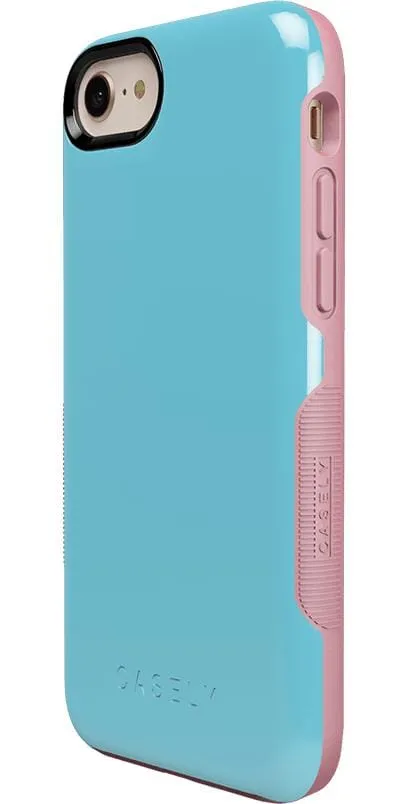 Cotton Candy Electric Blue on Pink | Ultra-Protective Bold Case