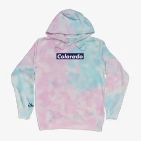 Cotton Candy Tie-Dye Colorado Skate Hoodie