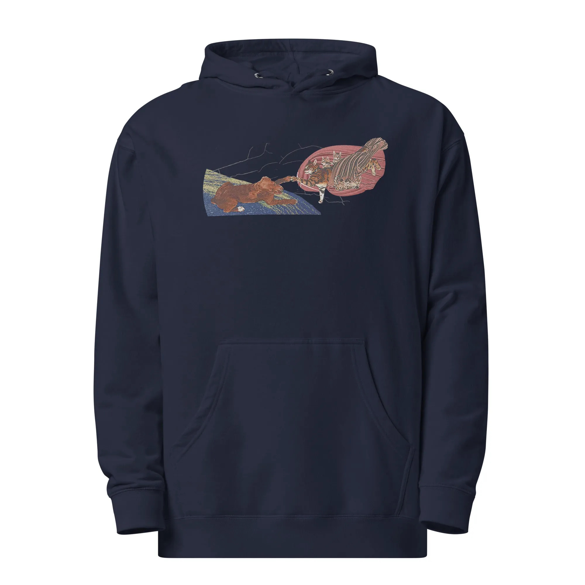 Creation of Dog Unisex midweight hoodie