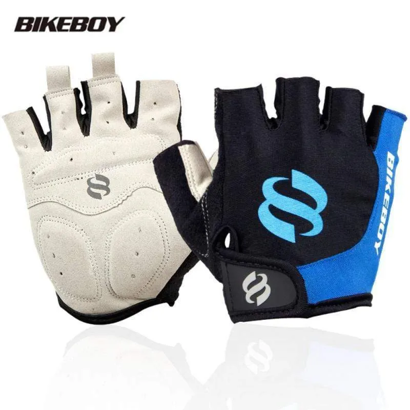 Cycling Gloves Bicycle Gloves Bike Gloves Anti Slip Shock Breathable Half Finger Short Sports Gloves Accessories for Men Women