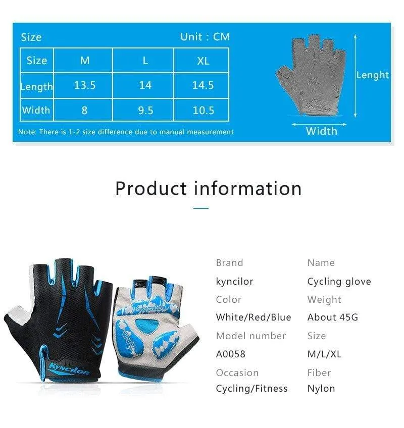 Cycling Gloves Fingerless Riding MTB Bike Bicycle Glove Thermal Warm Motorcycle Winter Autumn Women Men