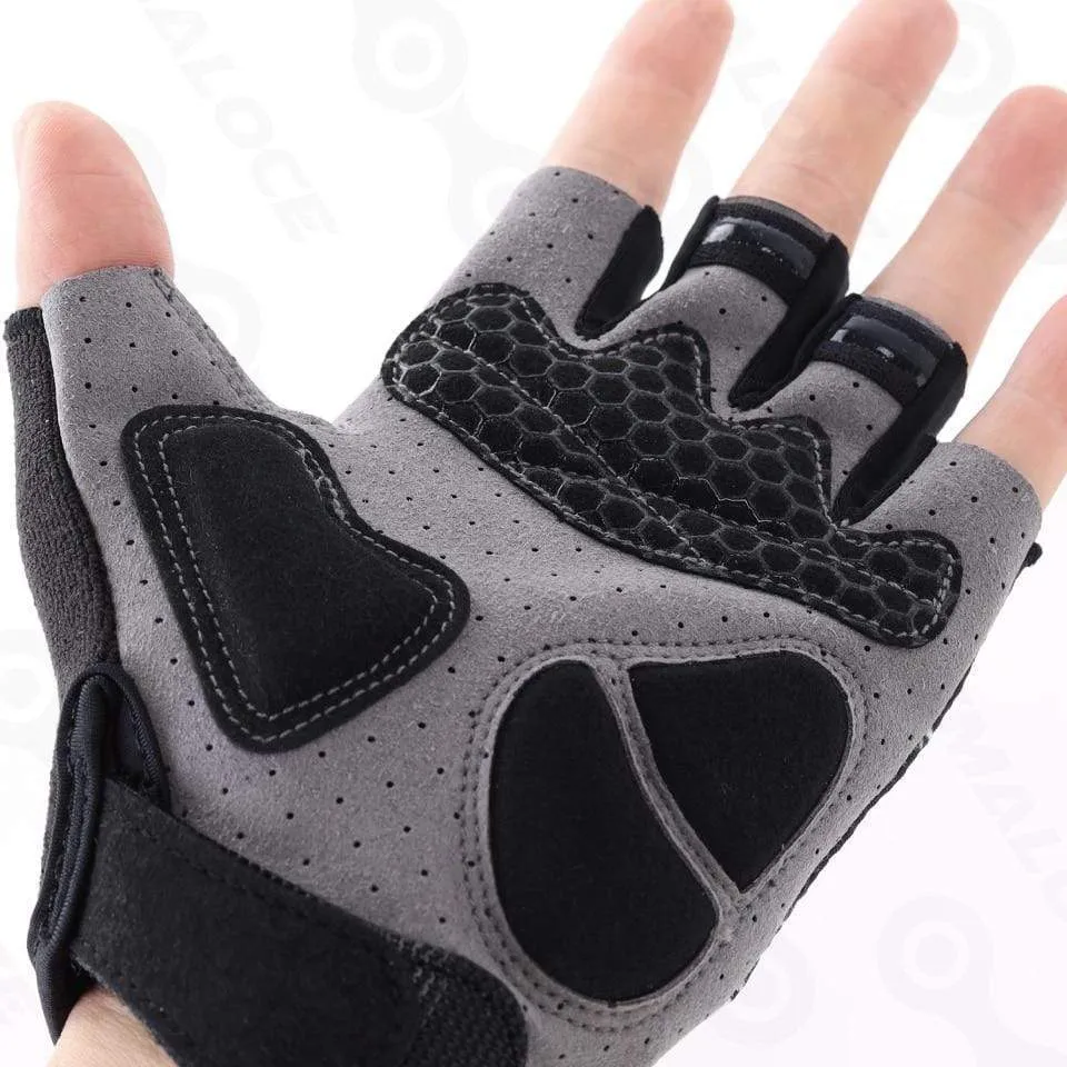 Cycling Gloves Men Women Road Racing Half Finger Summer Mittens Non-Slip Reflective Outdoor Sport Adult MTB Bike Glove