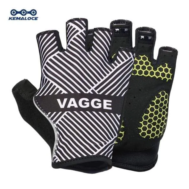 Cycling Gloves Men Women Road Racing Half Finger Summer Mittens Non-Slip Reflective Outdoor Sport Adult MTB Bike Glove