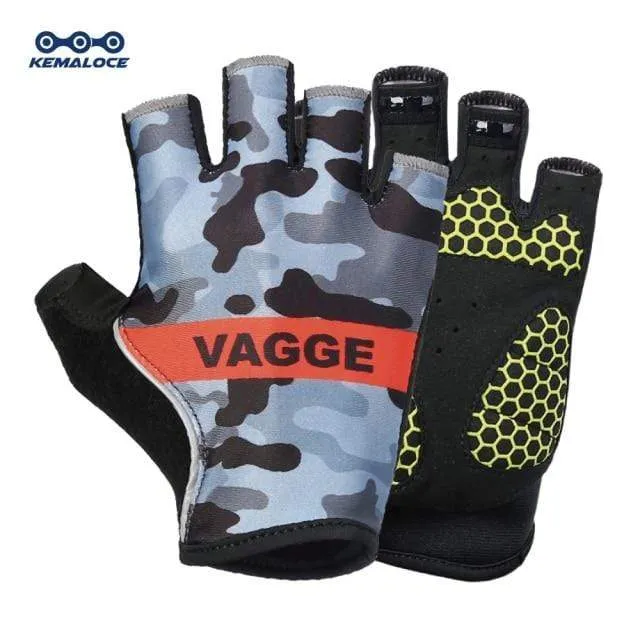 Cycling Gloves Men Women Road Racing Half Finger Summer Mittens Non-Slip Reflective Outdoor Sport Adult MTB Bike Glove