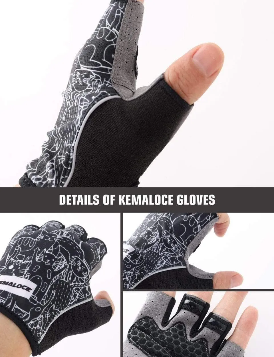 Cycling Gloves Men Women Road Racing Half Finger Summer Mittens Non-Slip Reflective Outdoor Sport Adult MTB Bike Glove