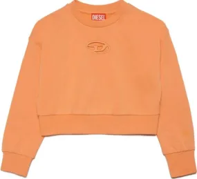 Diesel Sweater Logo Orange