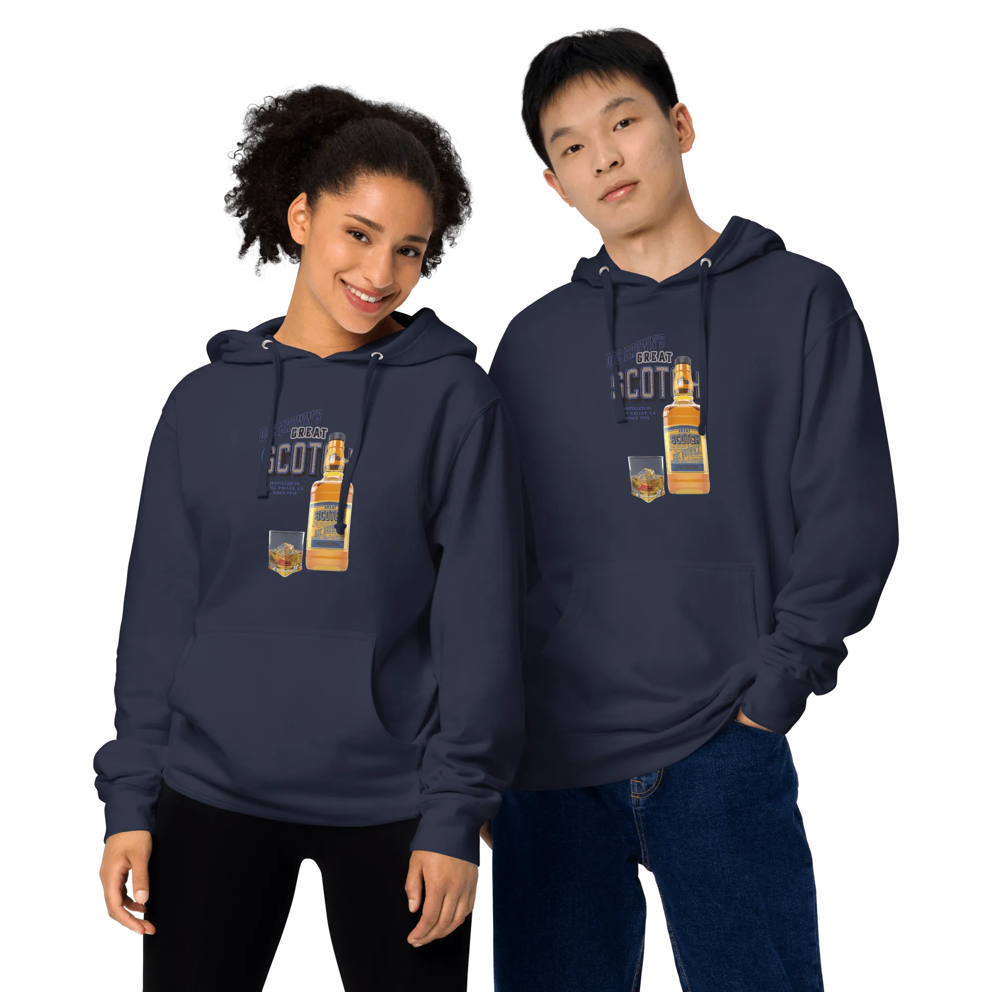 Doc Brown's Great Scotch Unisex midweight hoodie